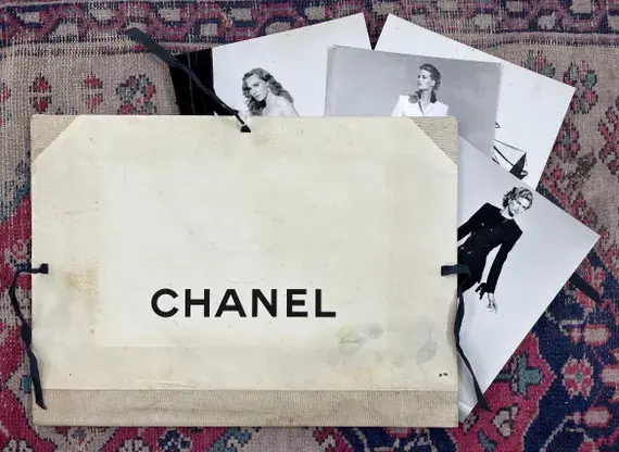 Vintage CHANEL Press Kit 1996-1997 Cruise Collection Fashion Photo Archive Lapidus Lanvin Scherrer Guy Laroche Expert Authenticated Paris Co
